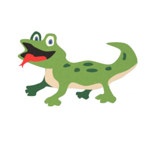 Figura do nawierzchni EPDM "jaszczurka"