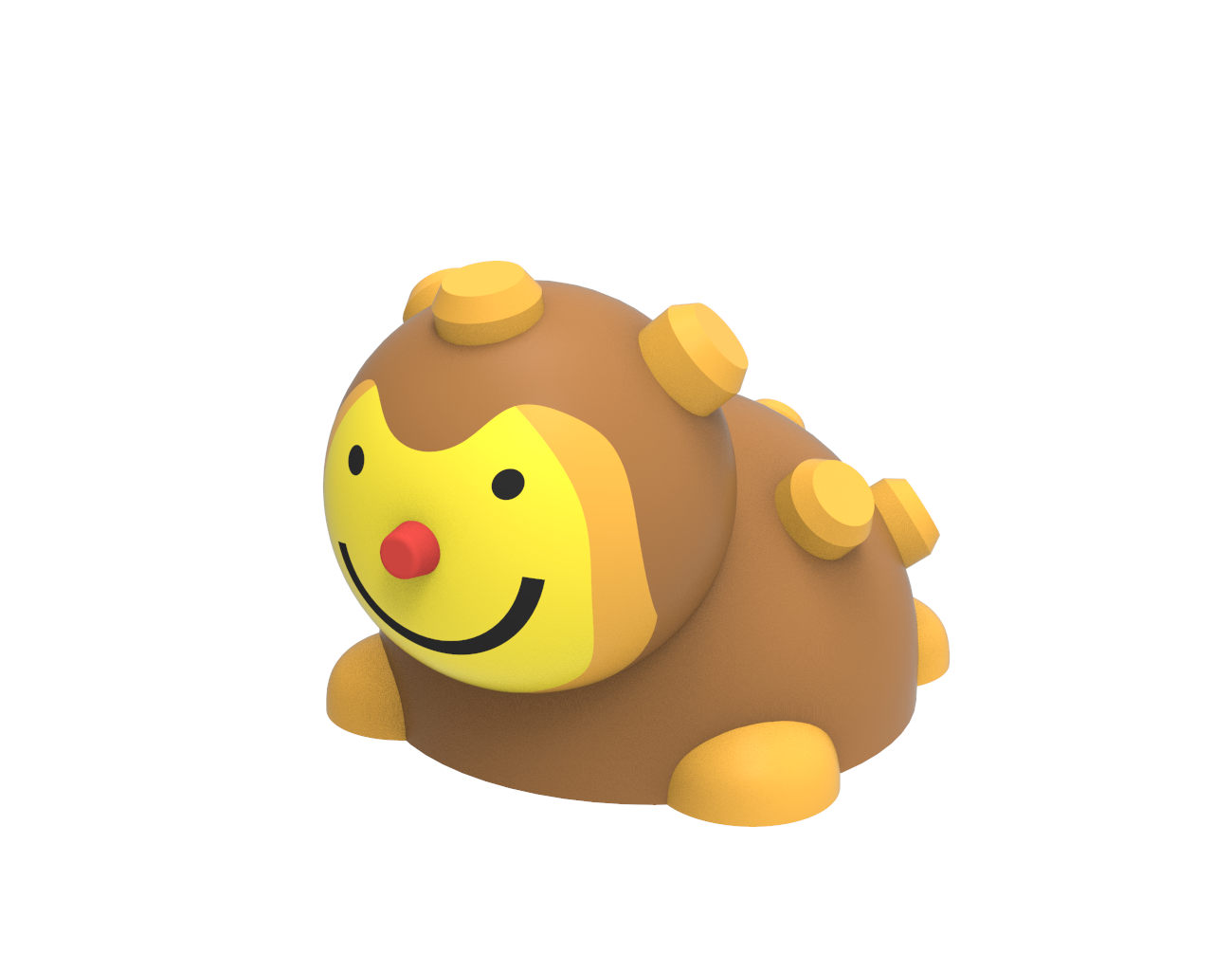 Gumowa figura na plac zabaw Mini Jeż