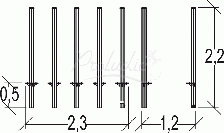 Trim Trail Slalom JPS10-J-M