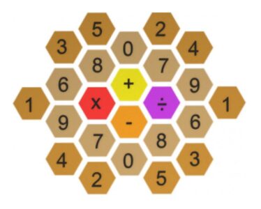 Figura do nawierzchni EPDM "kalkulator do skakania"