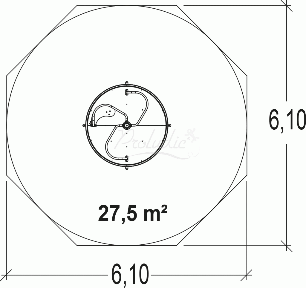 Karuzela dla dzieci w wózkach J2409