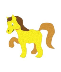 Figura do nawierzchni EPDM "konik"