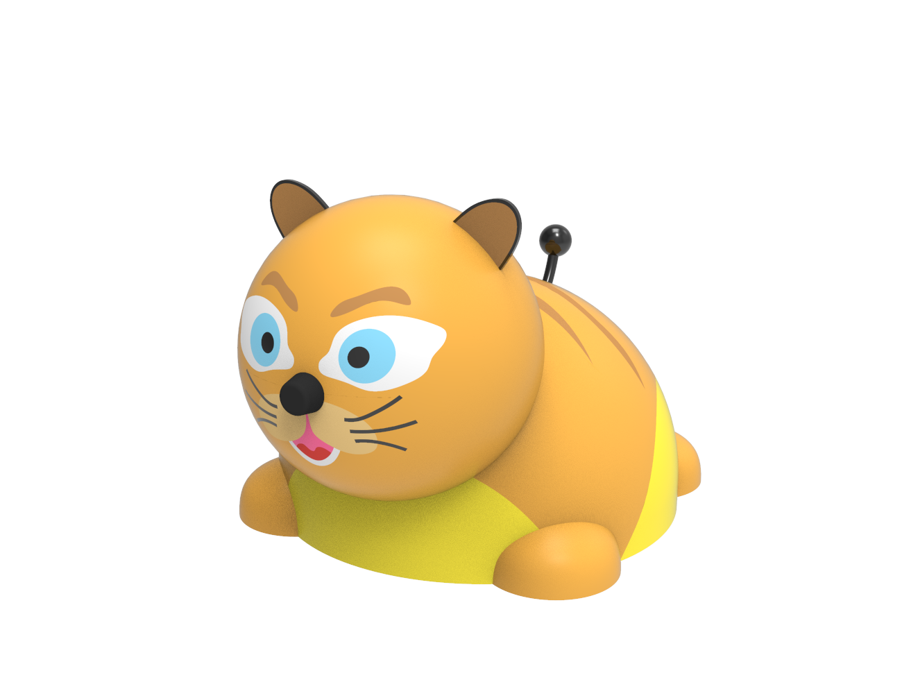 Gumowa figura na plac zabaw Mini Kot