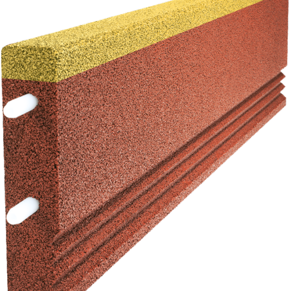 Krawężnik elastyczna z warstwą EPDM