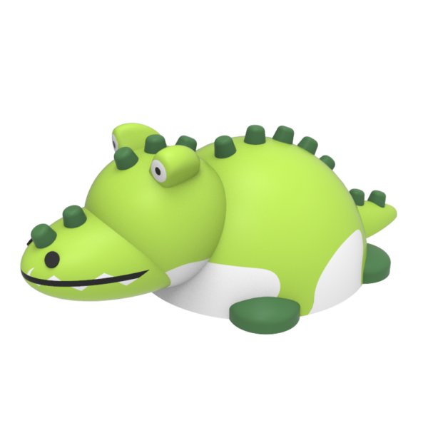 Gumowa figura na plac zabaw Krokodyl 3D034