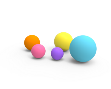 Kolorowe kule na plac zabaw