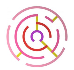 Figura do nawierzchni EPDM "labyrint"