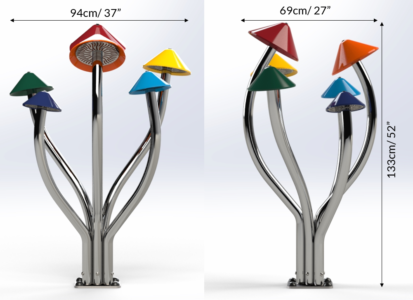 Dimensions Liberty Bells