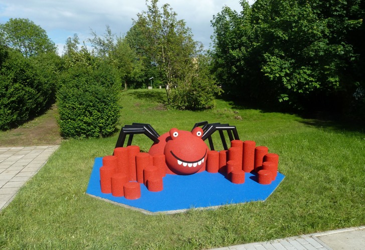 Figura gumowa na plac zabaw Mini Krab Figura gumowa na plac zabaw Mini Krab