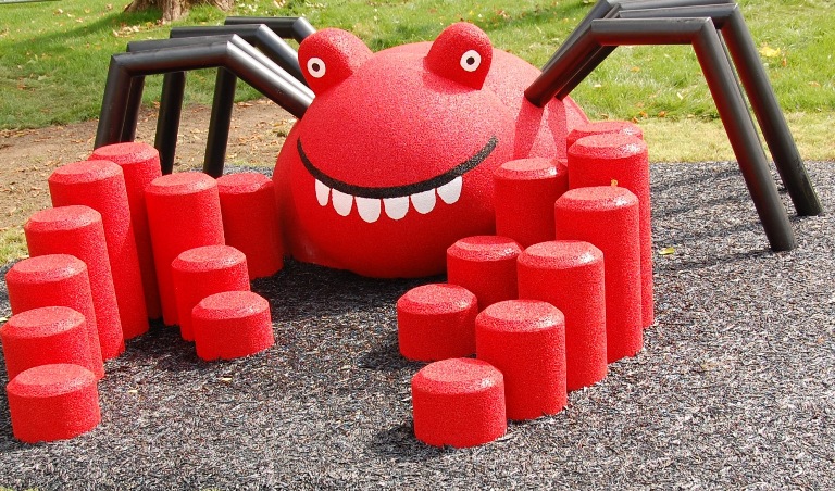 Figura gumowa na plac zabaw Mini Krab Figura gumowa na plac zabaw Mini Krab