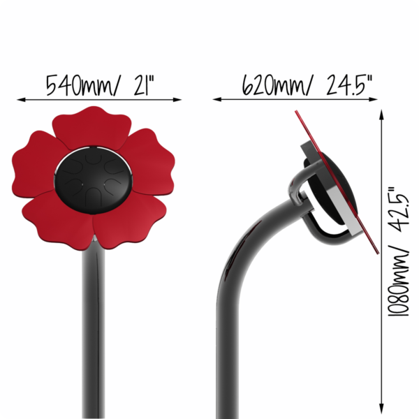 Poppy Petal Drum Elevations