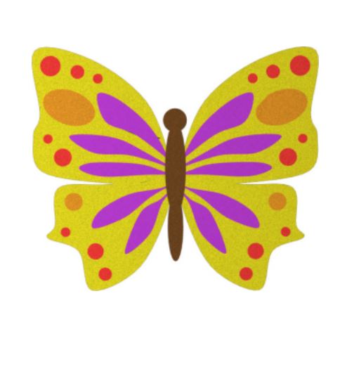 Figura do nawierzchni EPDM "motylka"