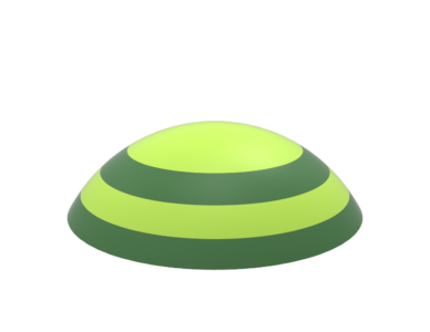 Pagórek gumowy na plac zabaw