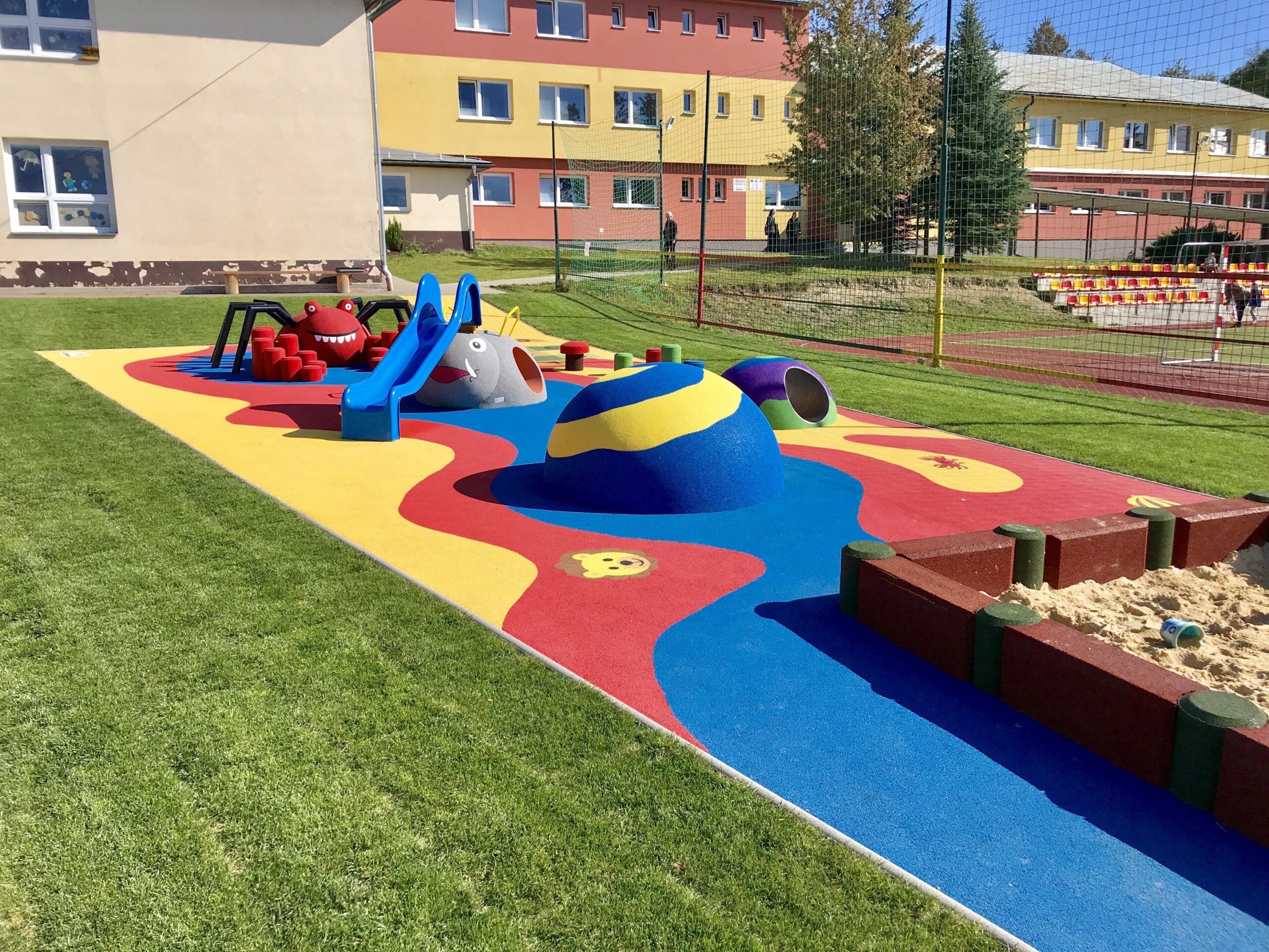 Pagórek gumowy Ø160cm