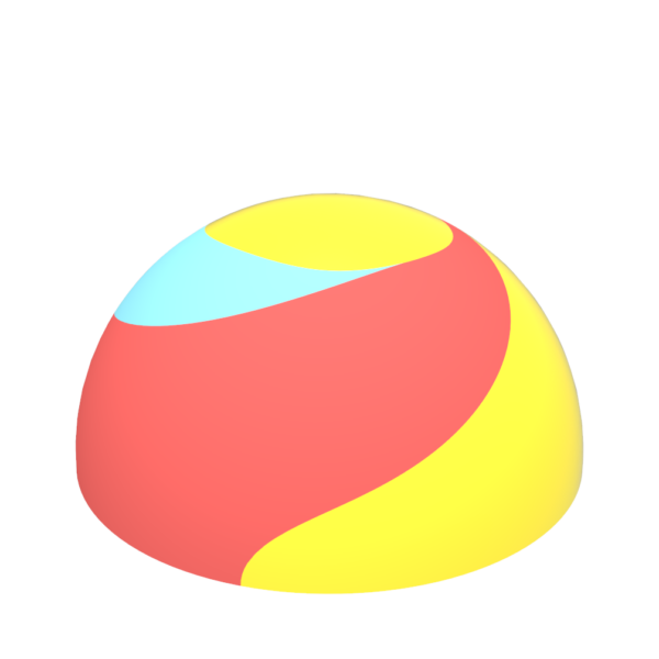 Mały pagórek gumowy