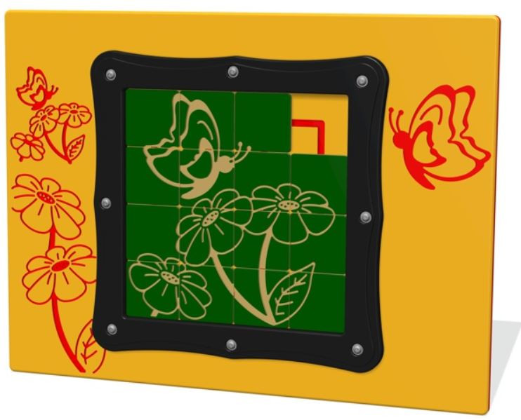 Panel edukacyjny do przedszkola - Układanka motyl Panel edukacyjny do przedszkola - Układanka motyl