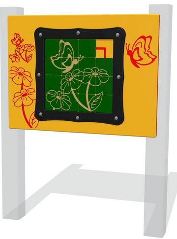 Panel zabaw do szkoły - Układanka motyl Panel zabaw do szkoły - Układanka motyl