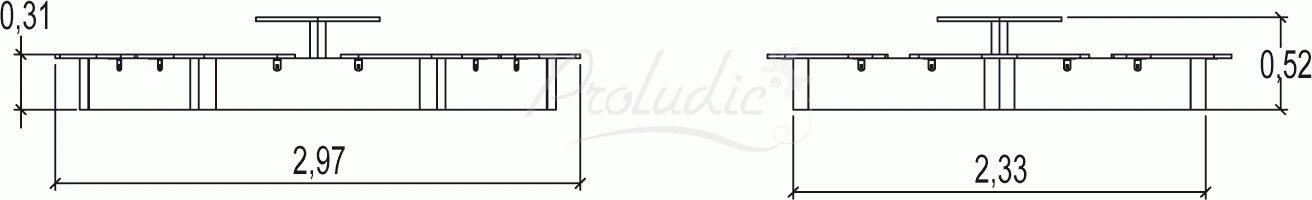Piaskownica sześciokątna J105