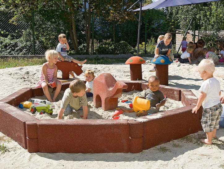 Piaskownica z elementów gumowych - 1 Piaskownica z elementów gumowych - 1