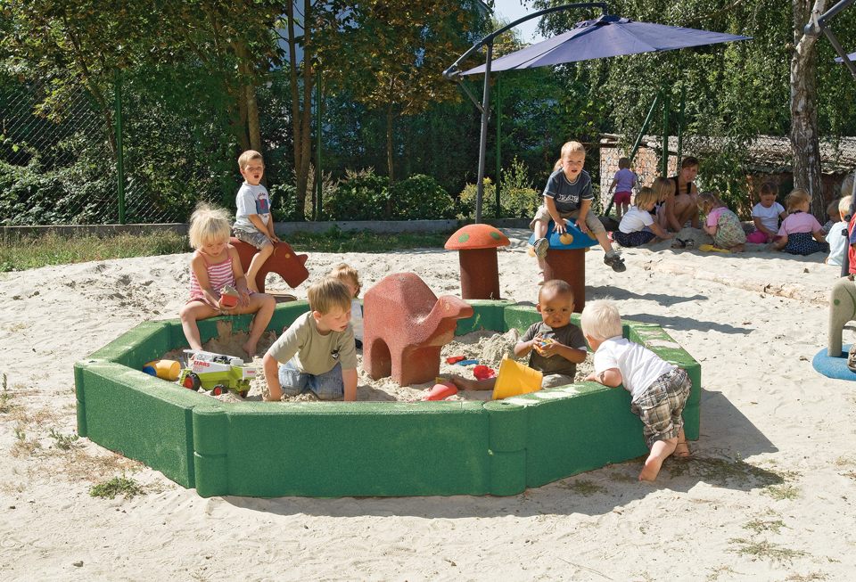 Piaskownica z elementów gumowych - 2 Piaskownica z elementów gumowych - 2