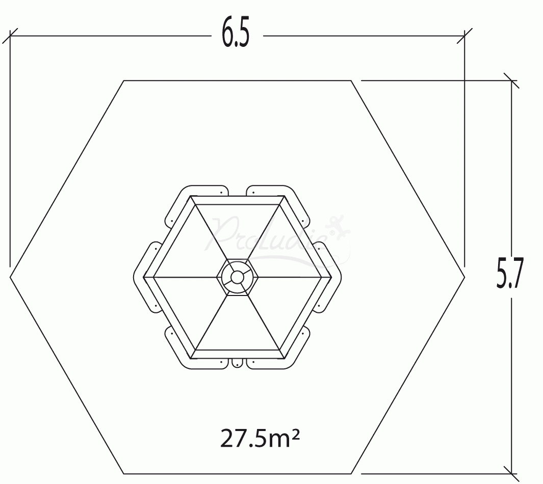 Piaskownica z parasolem J130