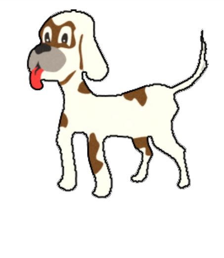 Figura do nawierzchni EPDM "pies"