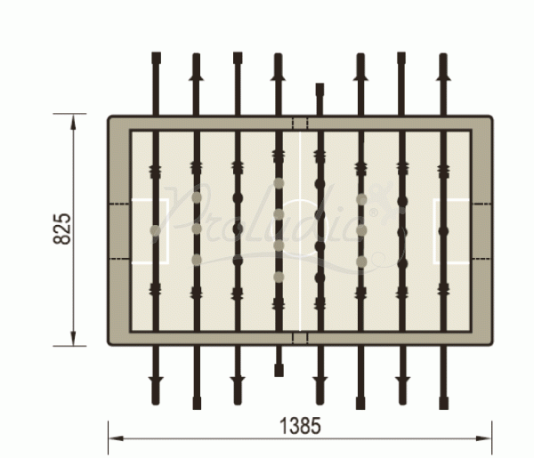 Piłkarzyki R37-8000