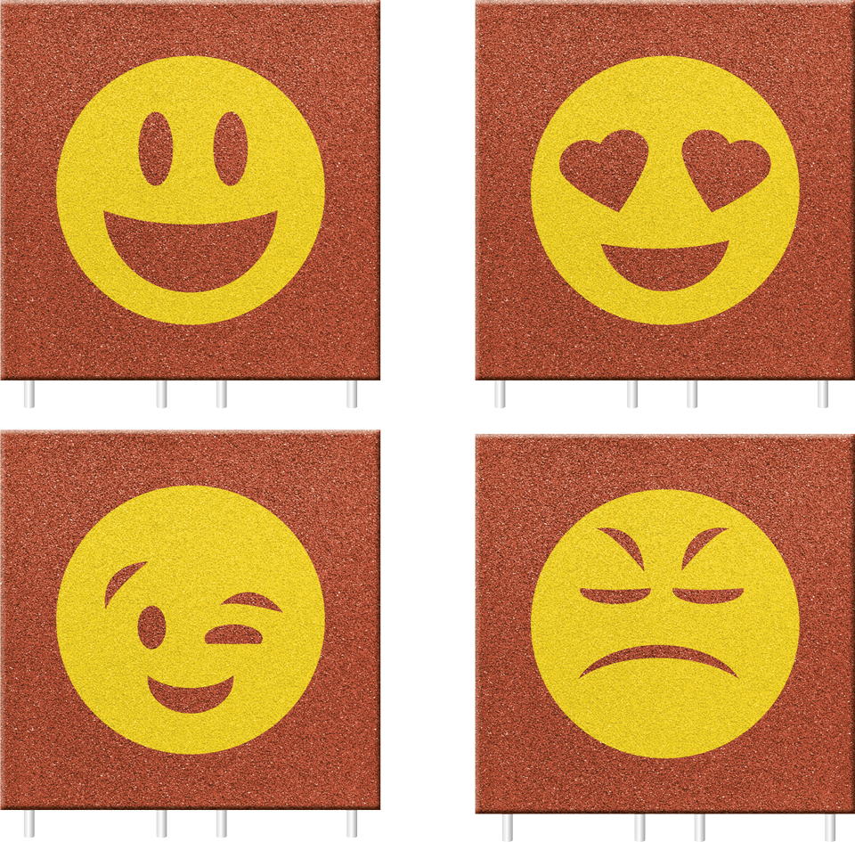 Płyty absorbujące z wzorami Płyty absorbujące z wzorami