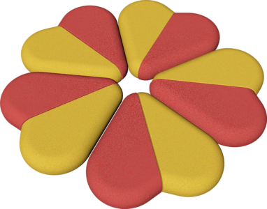 Pół serca EPDM - 1