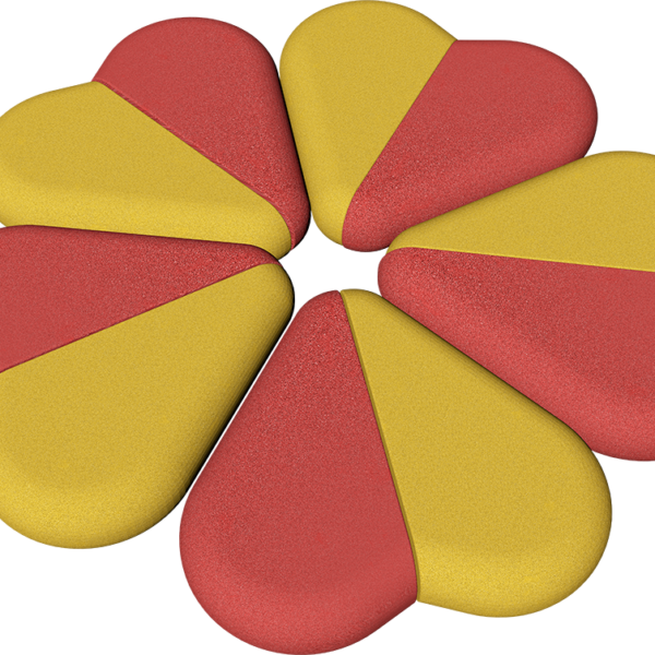 Pół serca EPDM - 1