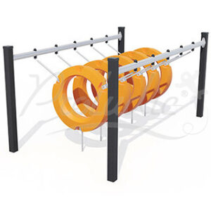 PRZEJŚCIE PRZEZ PRZESZKODĘ NINJA - J5909