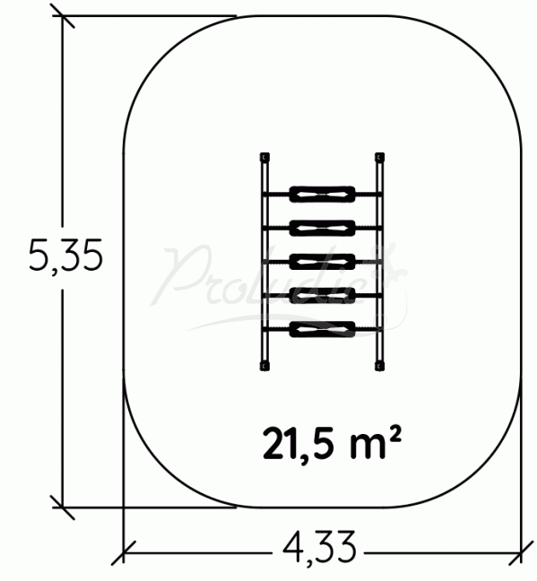 PRZEJŚCIE PRZEZ PRZESZKODĘ NINJA - J5909