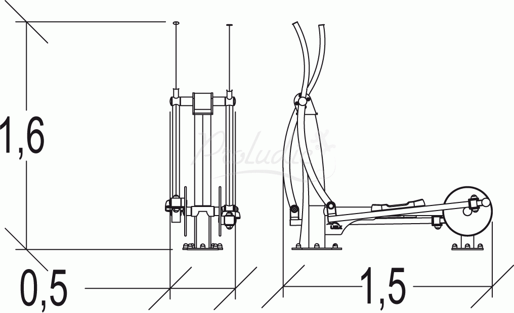 Rower eliptyczny Urbanix R37-UBX-203