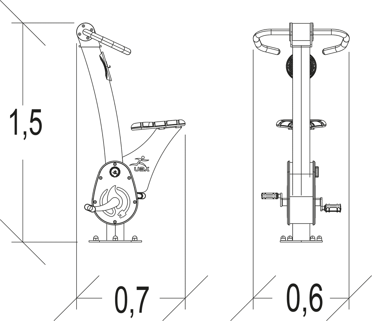 Rower Urbanix z funkcją ładowania R37-UBX-289C