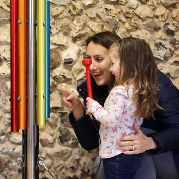 Rainbow Chime Post - Penta Post