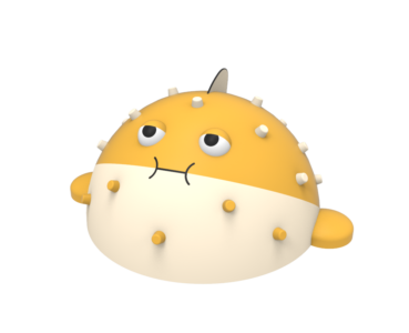 Rozdymka tygrysia 3D037