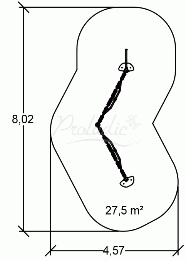 ŚCIEŻKA BALANSUJĄCA NINJA - J5911