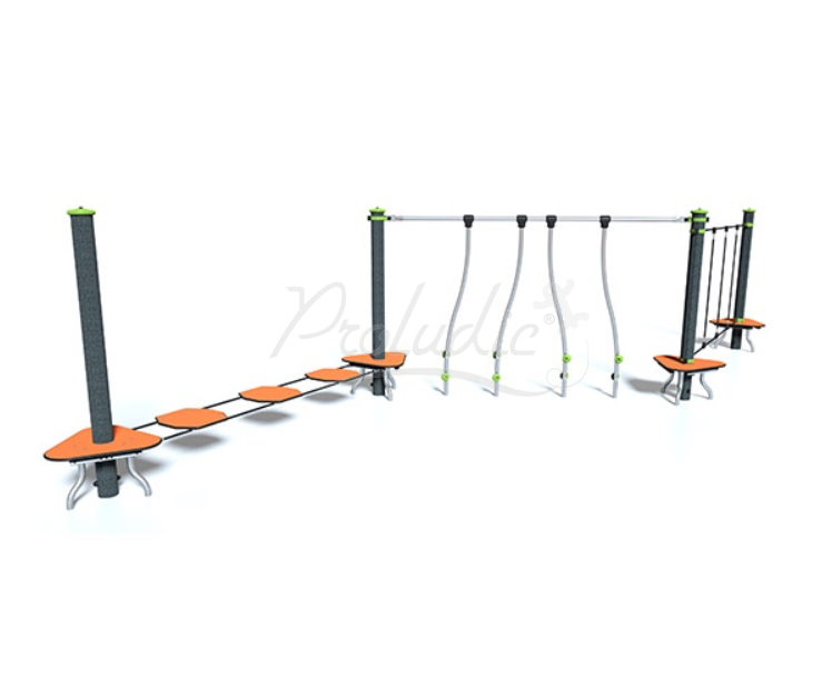 Ścieżka linowa - słupy stalowe J5407-M