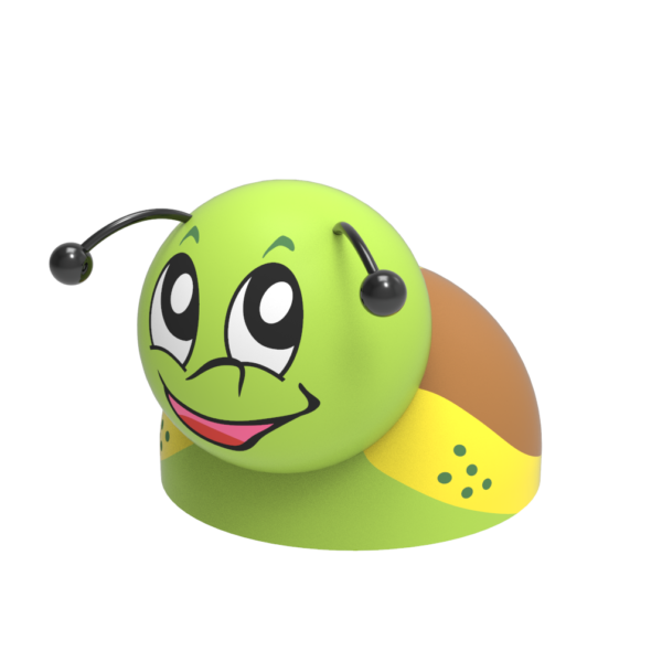 Gumowa figura na plac zabaw Ślimaczek