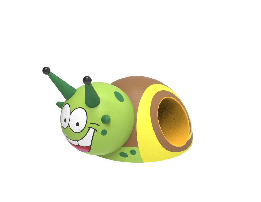 Figura gumowa na plac zabaw Ślimak