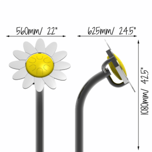 Daisy Petal Drum Elevations
