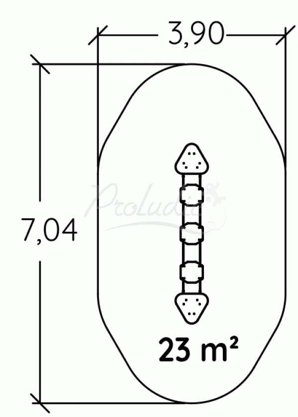 STOPNIE BALANSUJĄCE NINJA - J5905