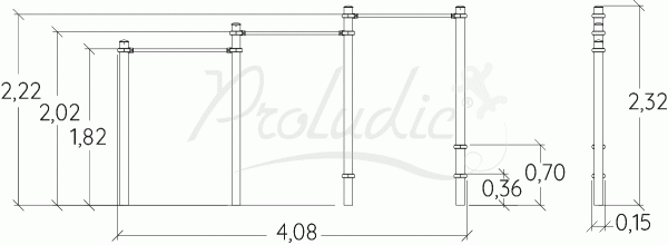 DRĄŻKI POTRÓJNE J5225