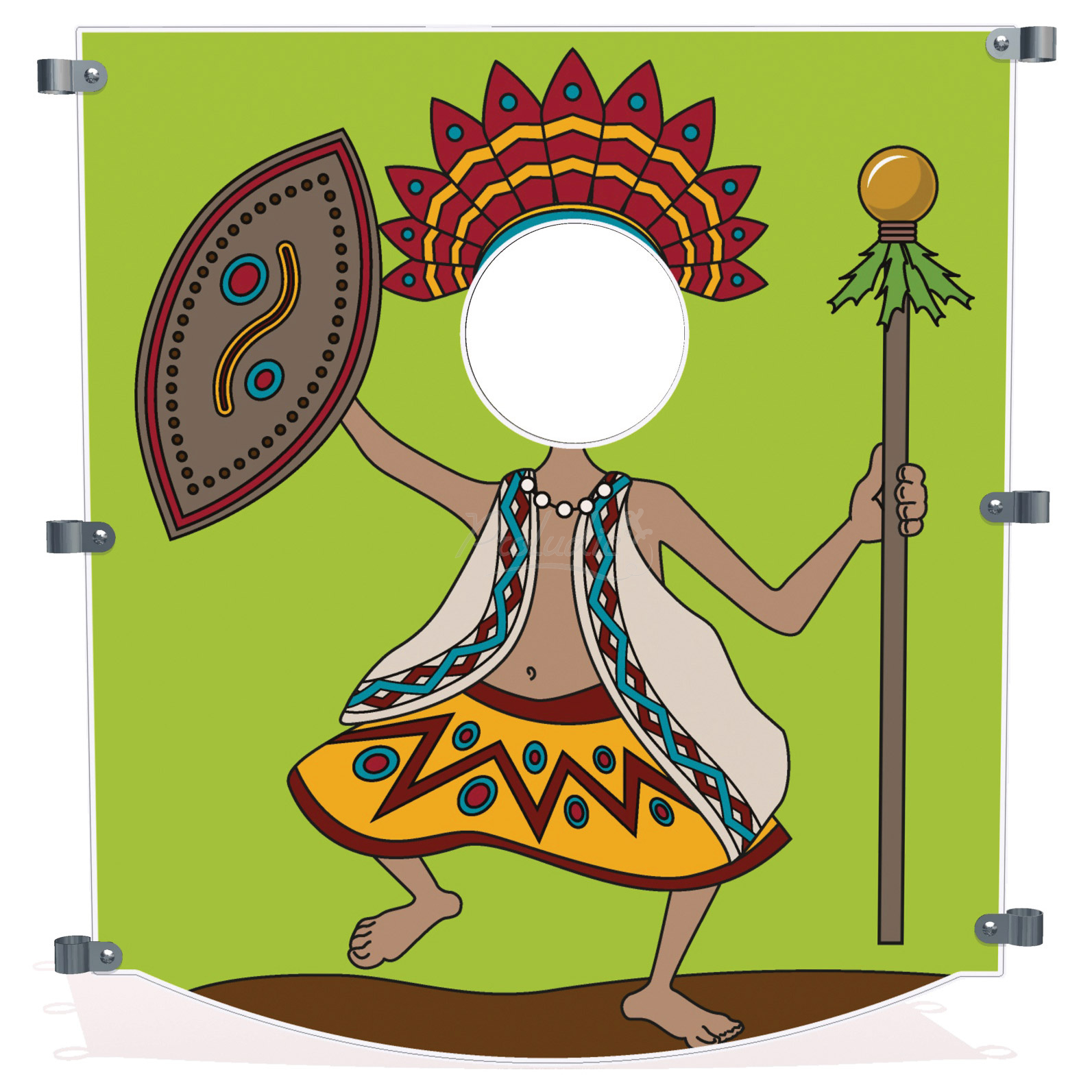 Tablica aktywności - Indianin - J3415 Tablica aktywności - Indianin - J3415