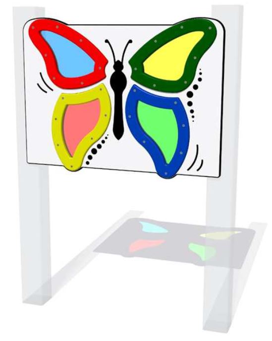 Tablica aktywności Motyl FIBUTTERFLY3 Tablica aktywności Motyl FIBUTTERFLY3