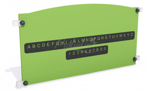 TABLICA EDUKACYJNA - ALFABET I CYFRY BRAILLE'A