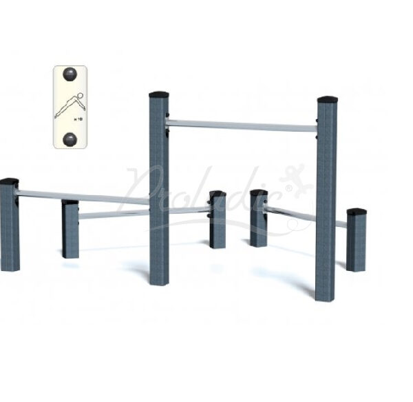 Trim Trail drążki gimnastyczne - do pompek JPS18-S-M