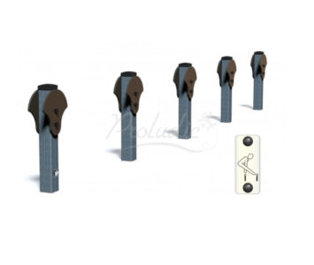 Trim Trail słupki do skakania Junior JPS16 J-M