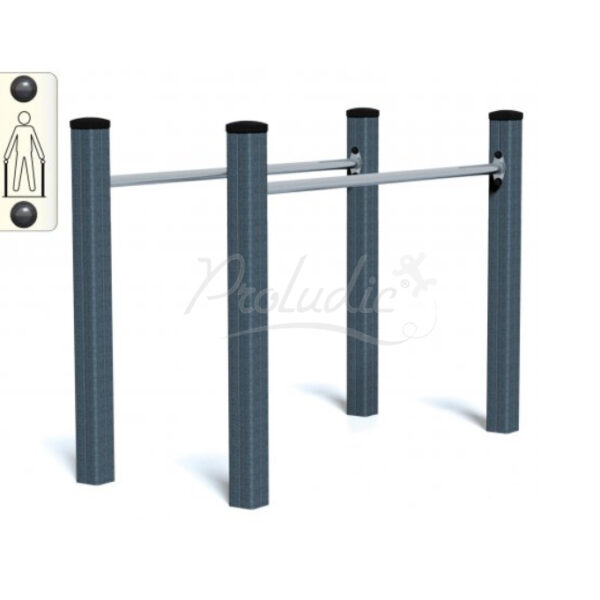 Trim Trail poręcze gimnastyczne Senior JPS15-S-M