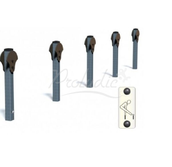 Trim Trail słupki do skakania Senior JPS16-S-M